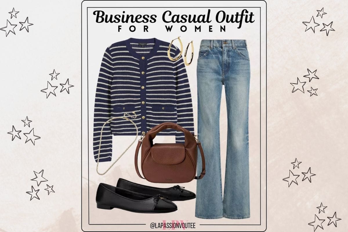 4 Casual Work Outfits That Make You Feel as Good as You Look