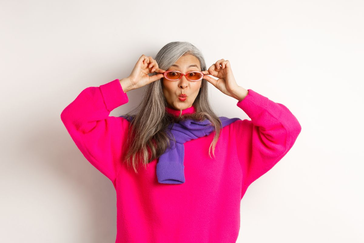 trendy asian senior woman in sunglasses pucker li 2025 03 07 14 41 05 utc