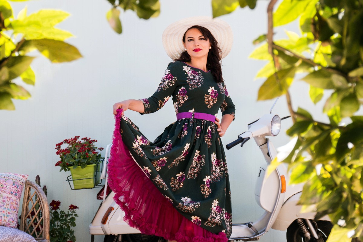 Beautiful floral dress