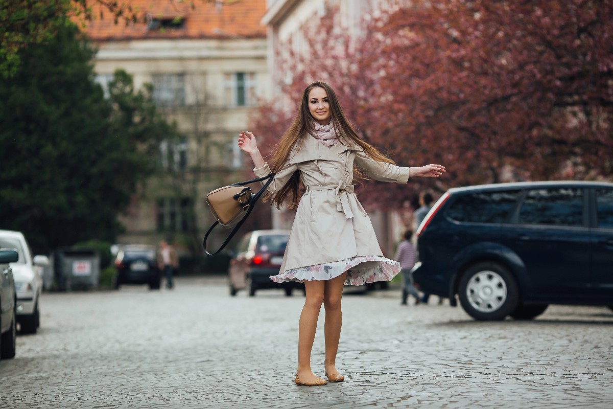 Blazer on dress
