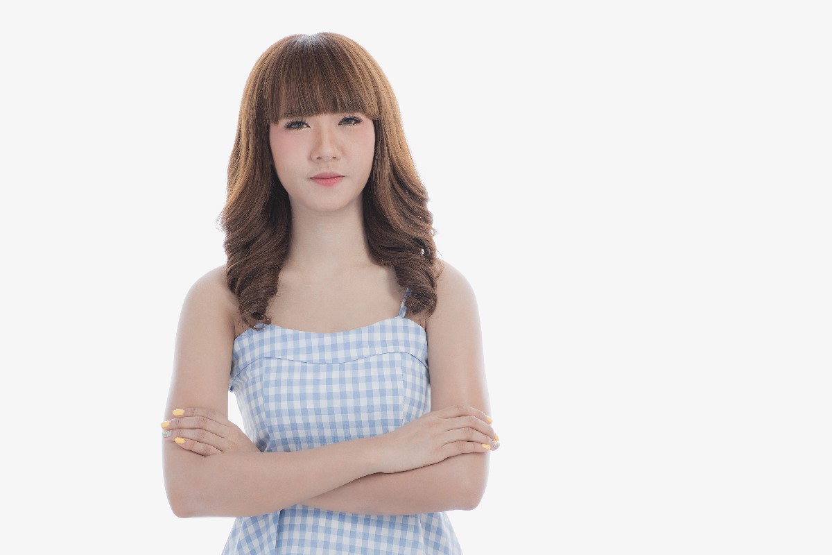 Gingham dress 1