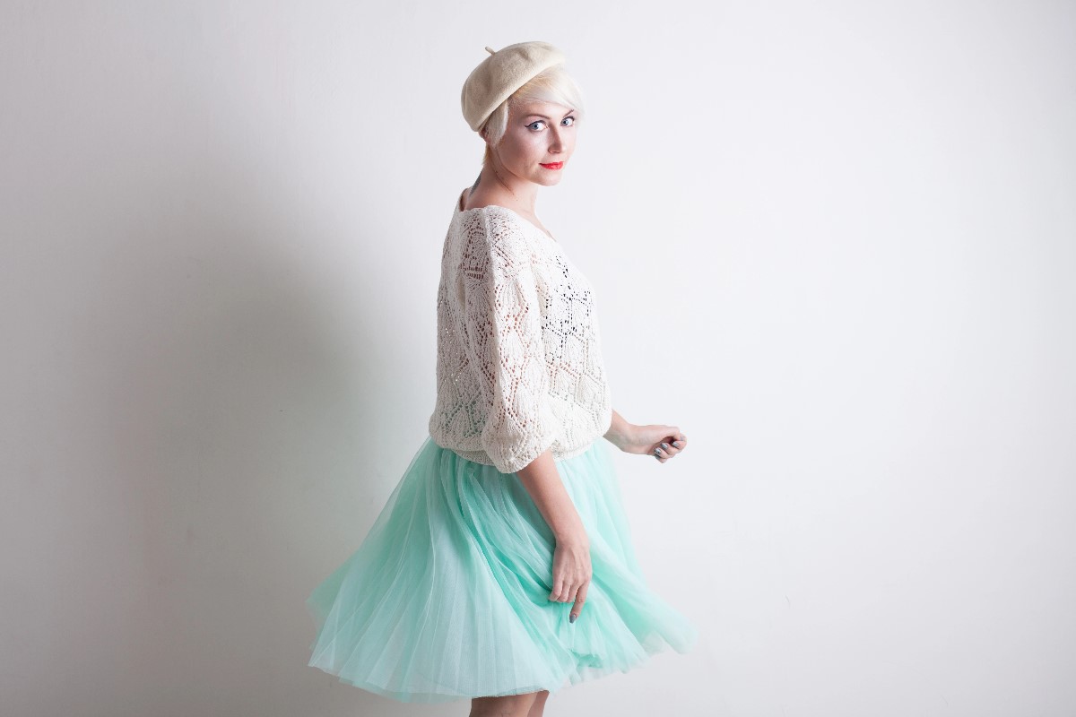 Pillbox hat dress