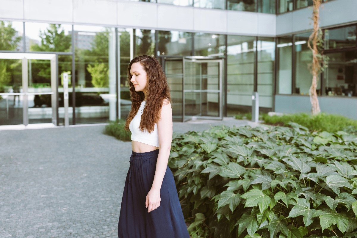 Tiered skirt 1