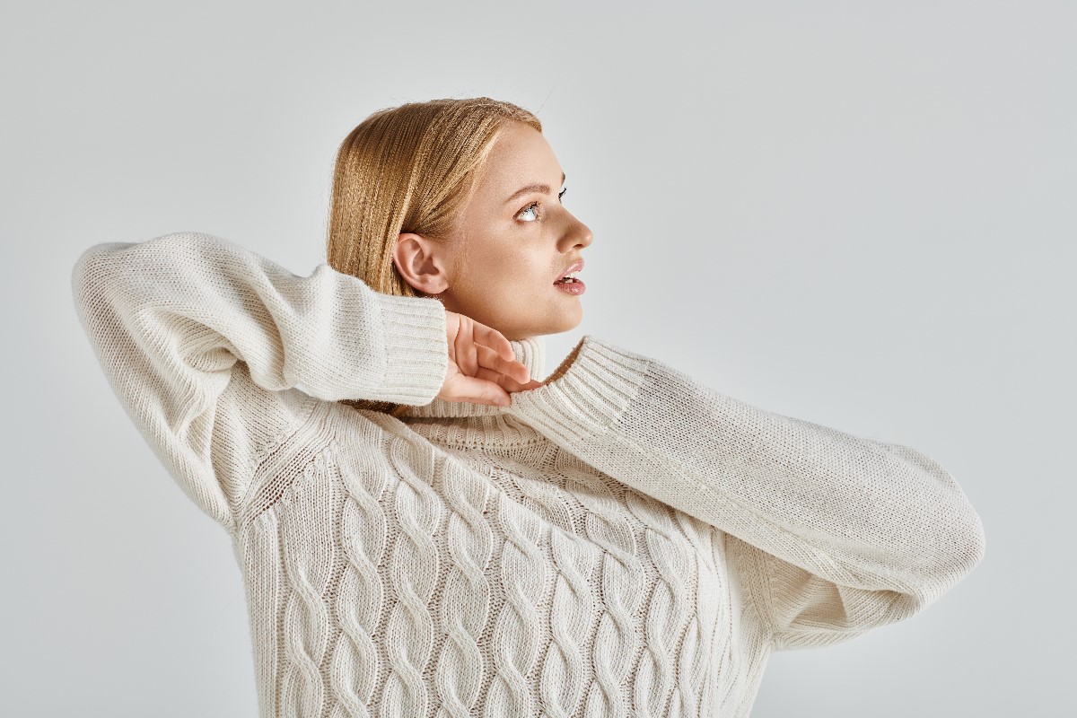 knitted sweater