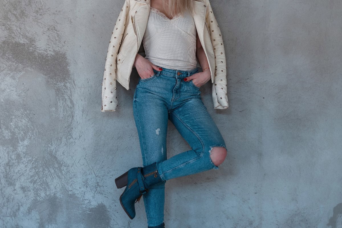 ripped jeans