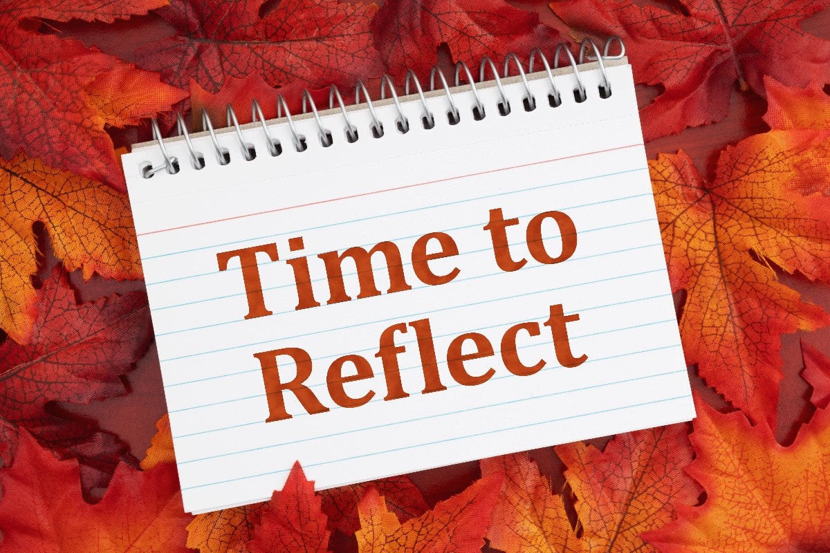 Make time to reflect