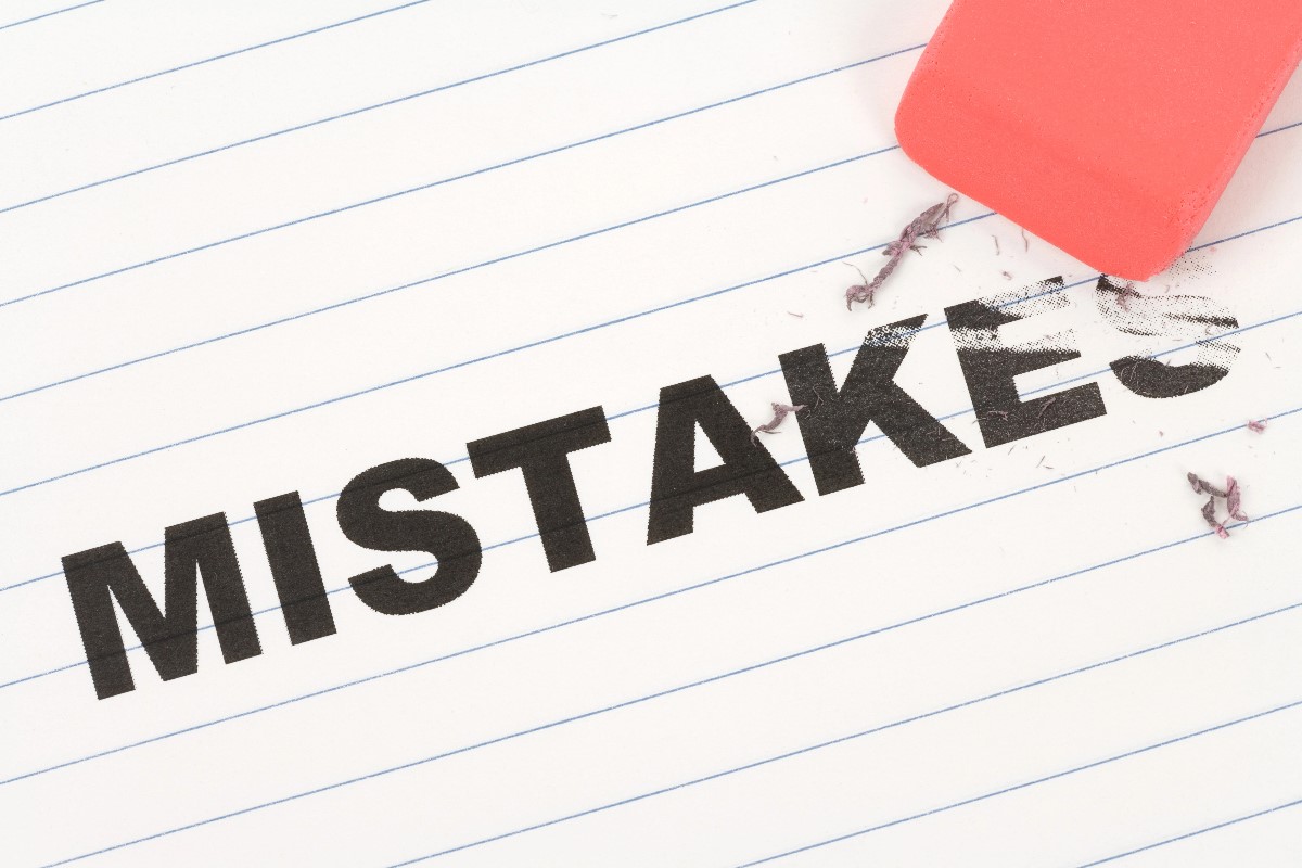 owning to mistakes