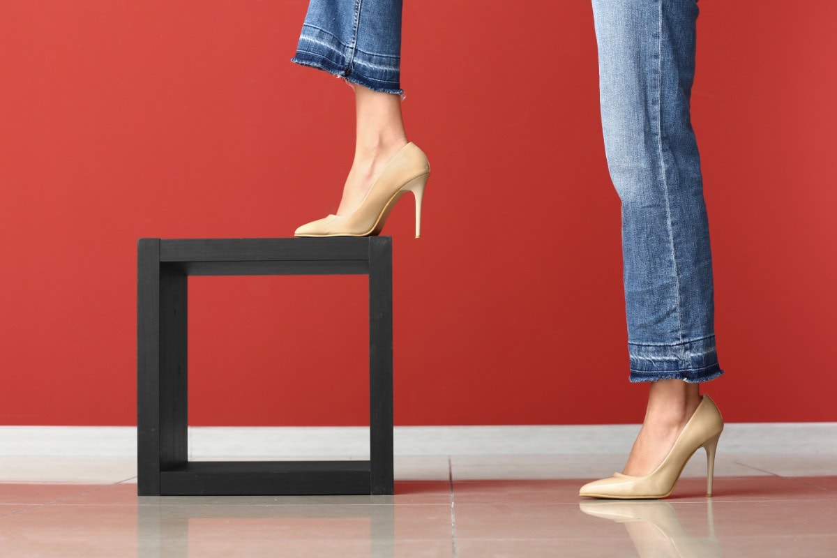 what shoes to wear with wide leg pants