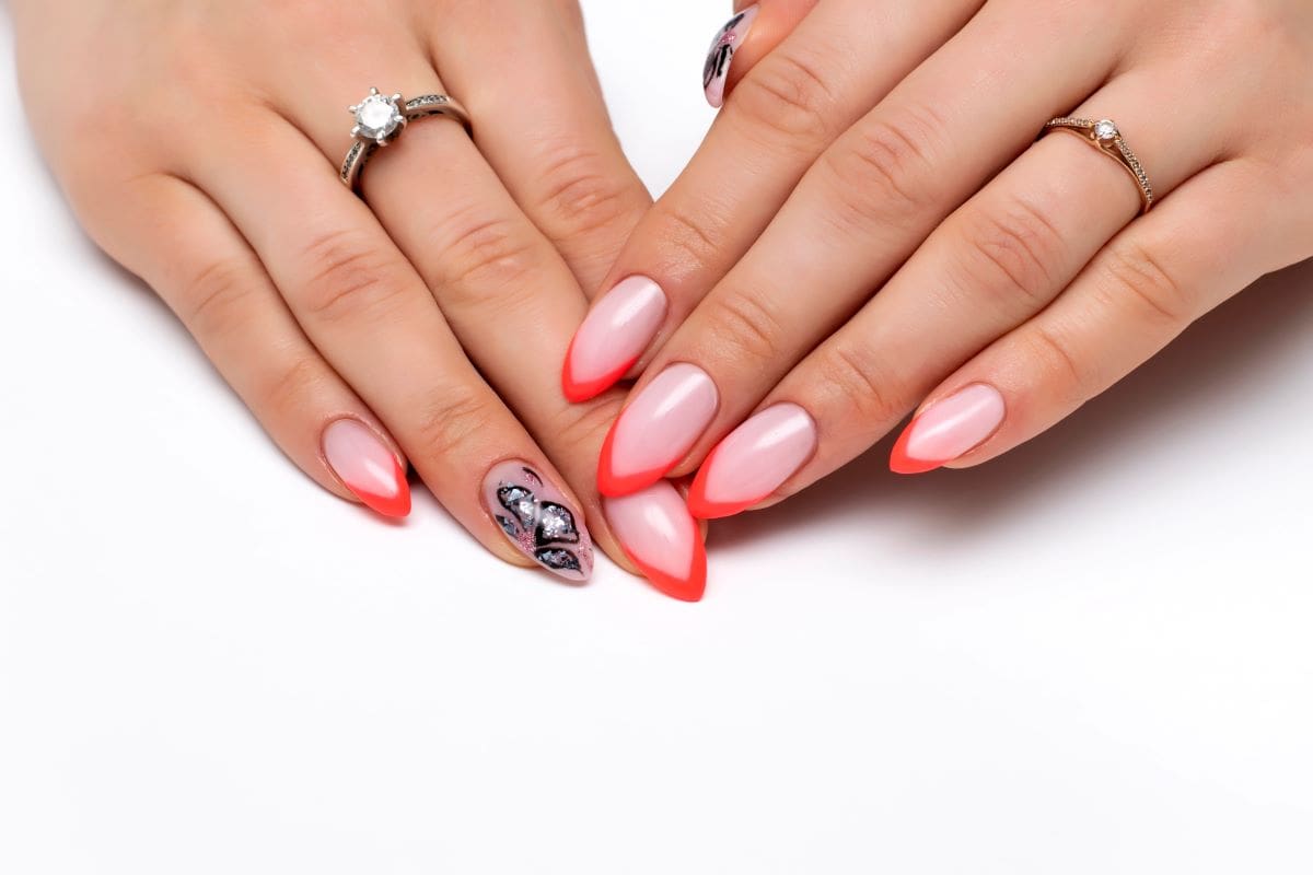 neon summer nails