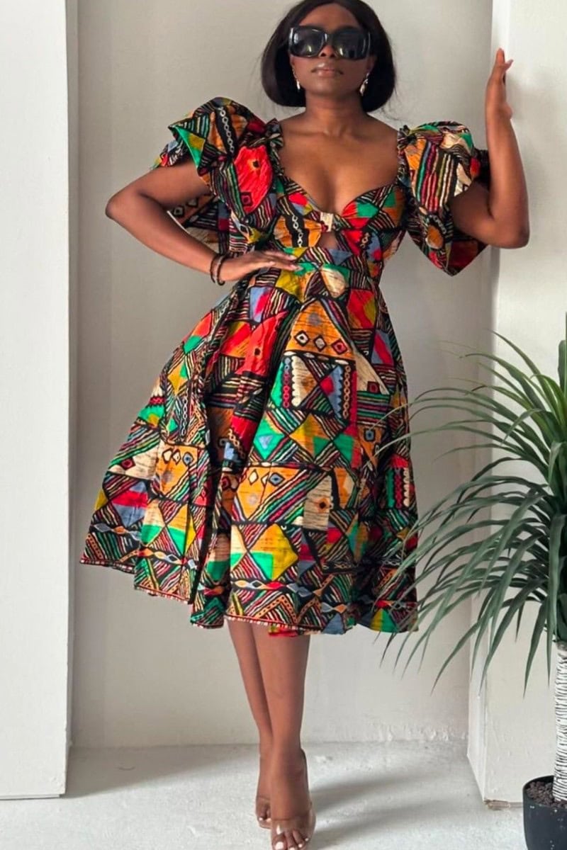 a shape gown ankara