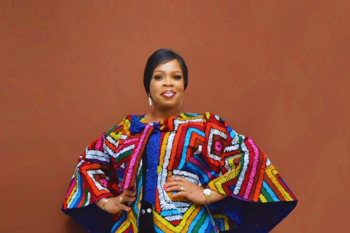 ankara short gown styles