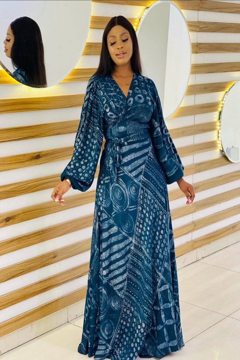 Wrap Ankara Dress Styles