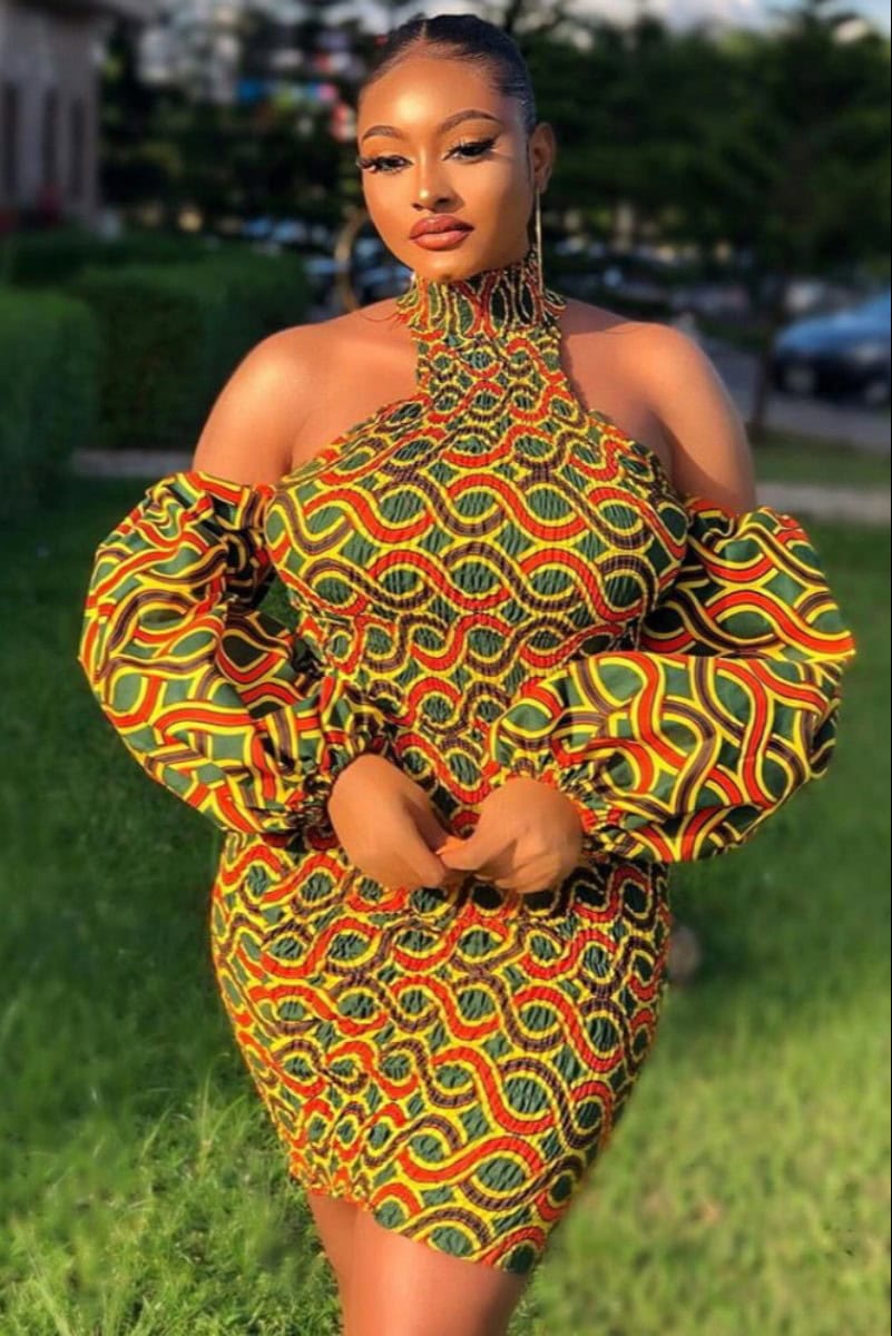 a shape gown ankara