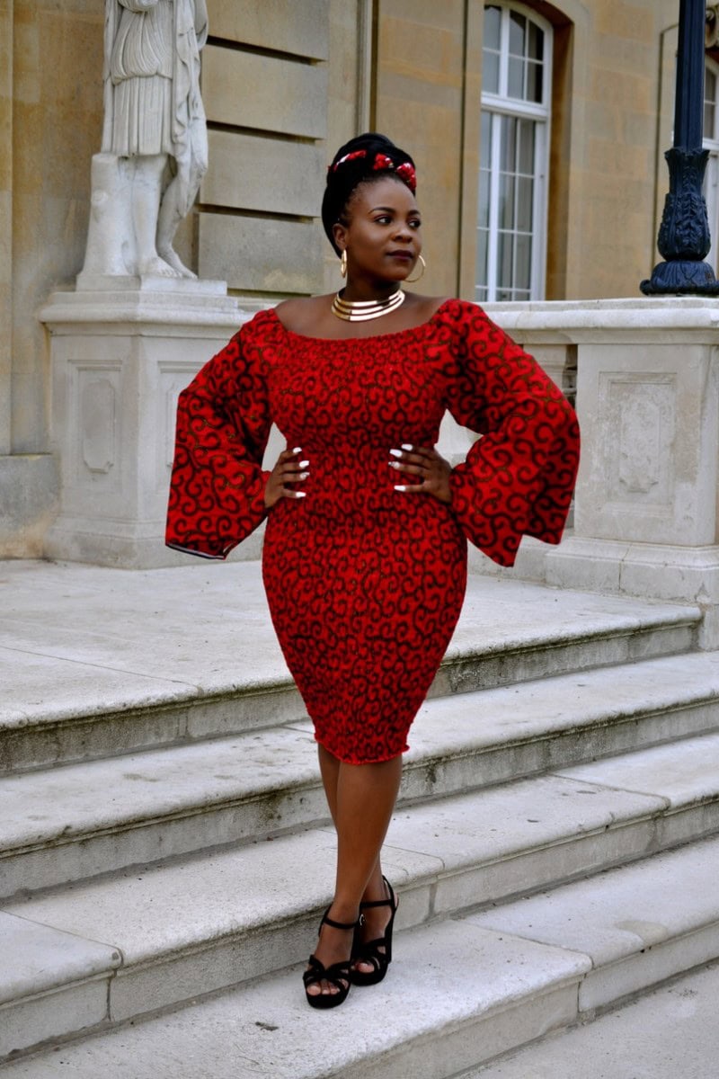 african print fashion dresses