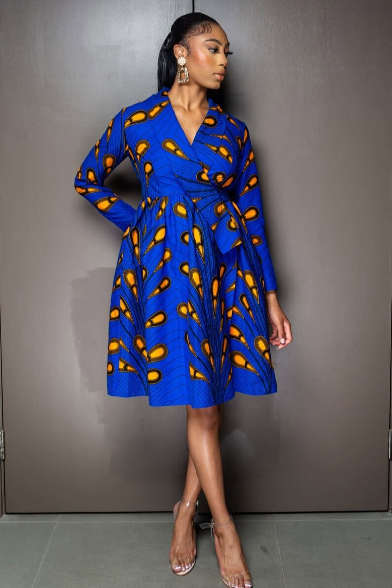 african print fashion dresses