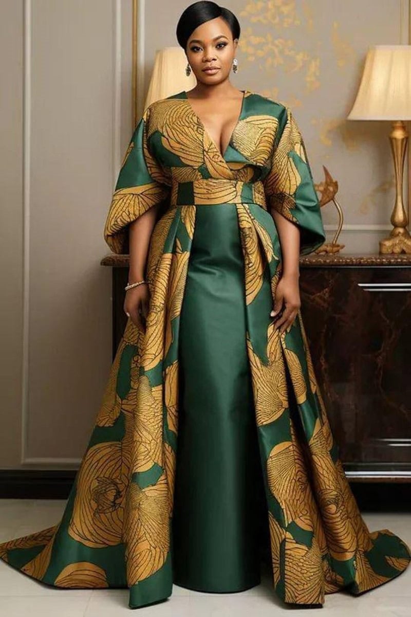 Wrap Ankara Dress Styles