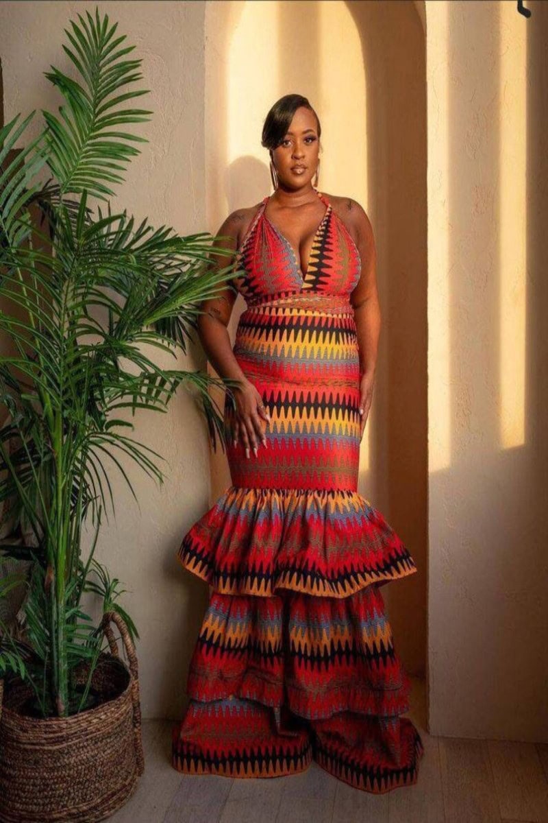 a shape gown ankara