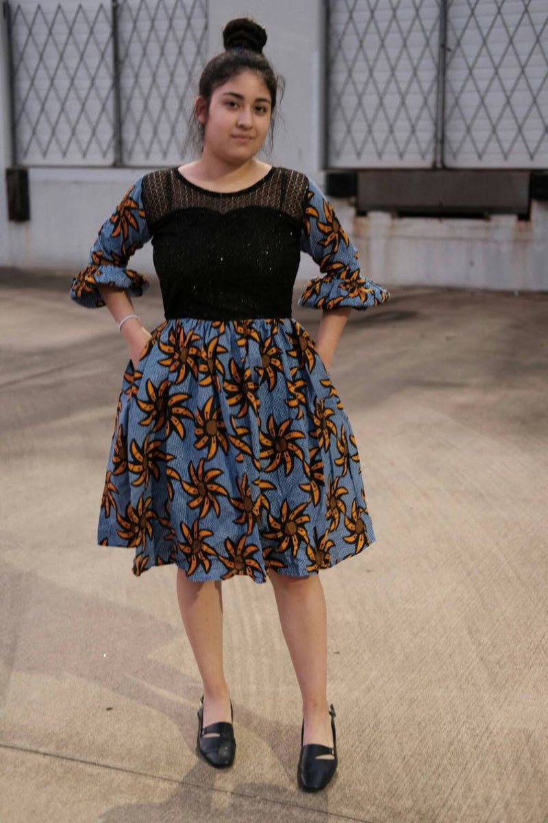 a shape gown ankara
