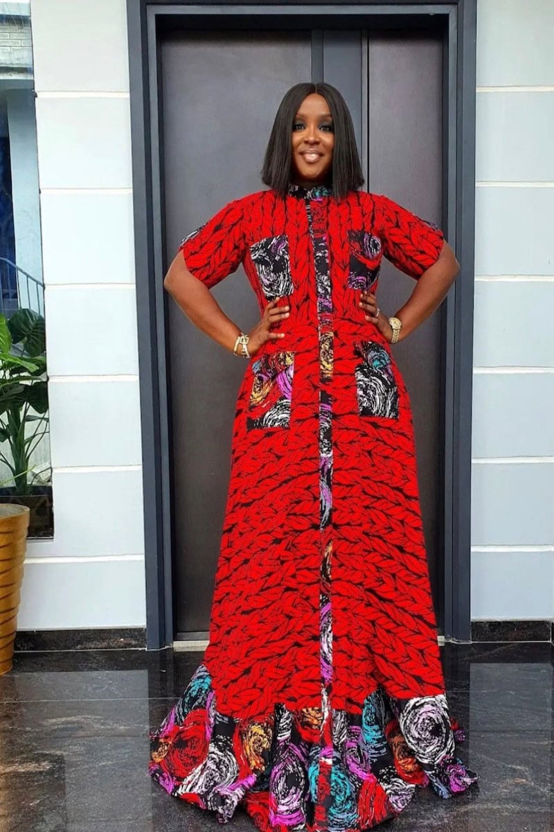 african print fashion dresses