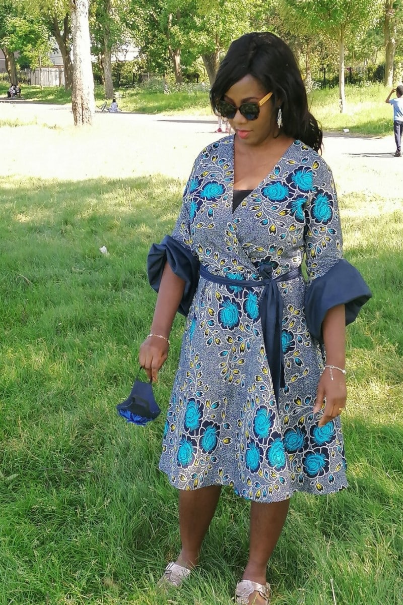 Wrap Ankara Dress Styles