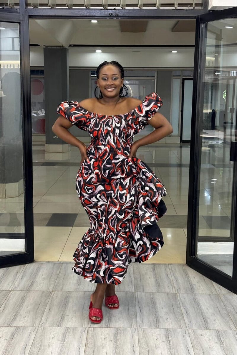 Wrap Ankara Dress Styles