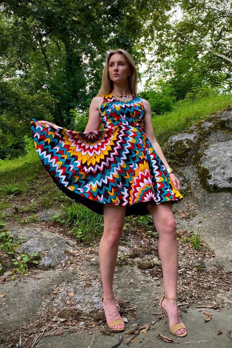 a shape gown ankara