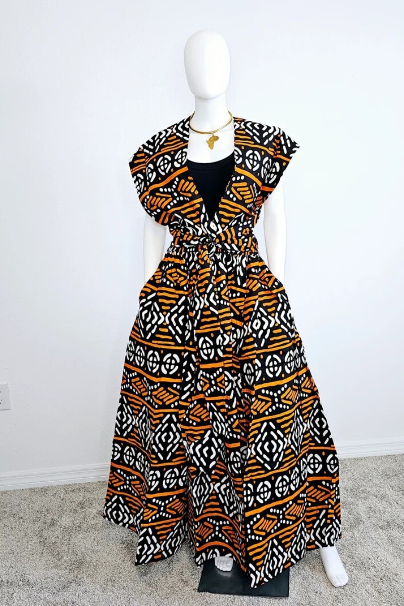 Wrap Ankara Dress Styles