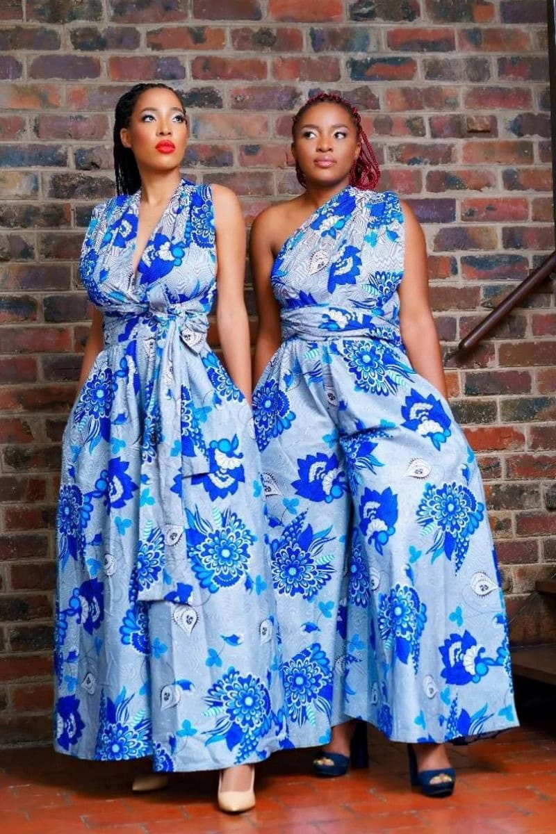 Wrap Ankara Dress Styles