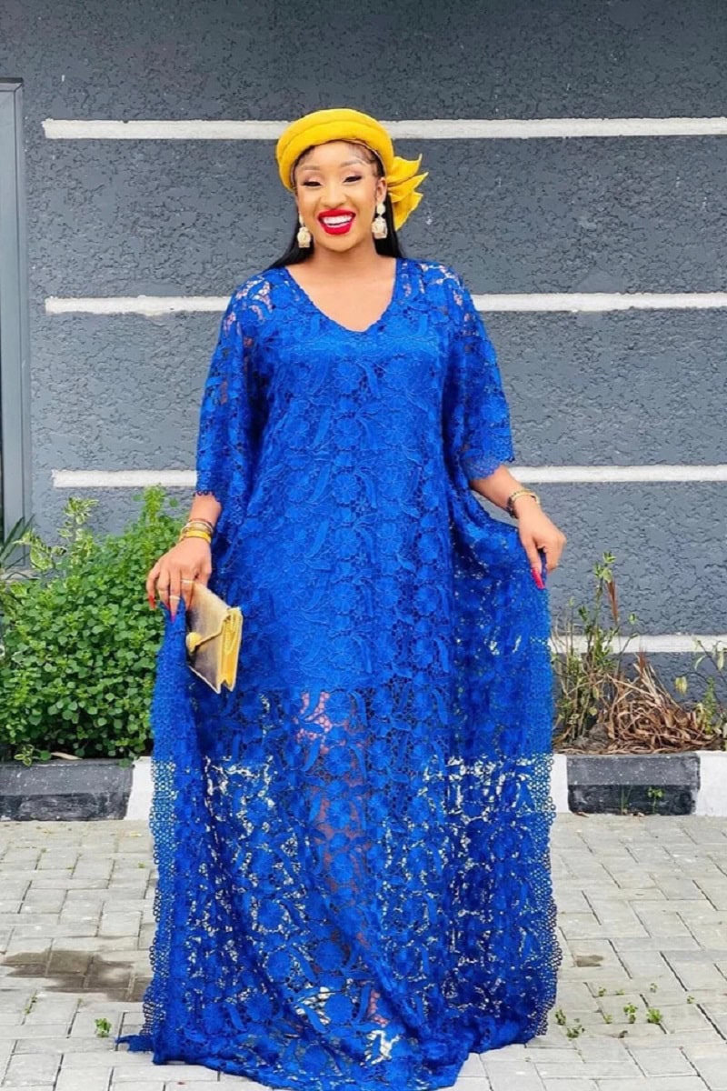 16 African Lace Dresses That Are Cute - La Passion Voutee