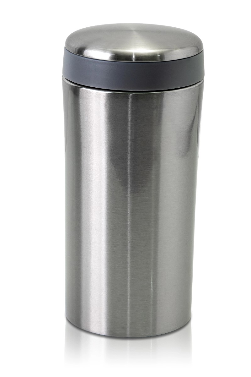 A Sleek Stainless Steel Tumbler