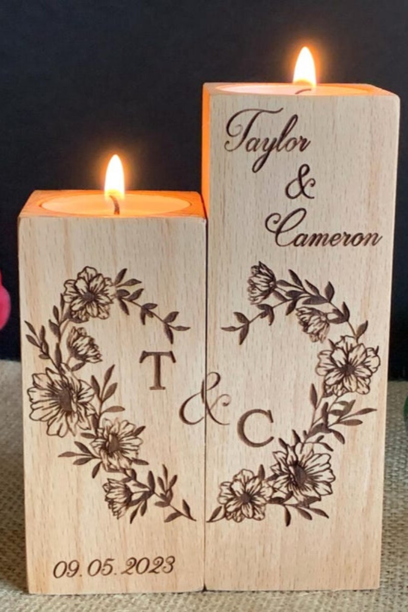 DIY Custom Candle Holder with Etching or Painting