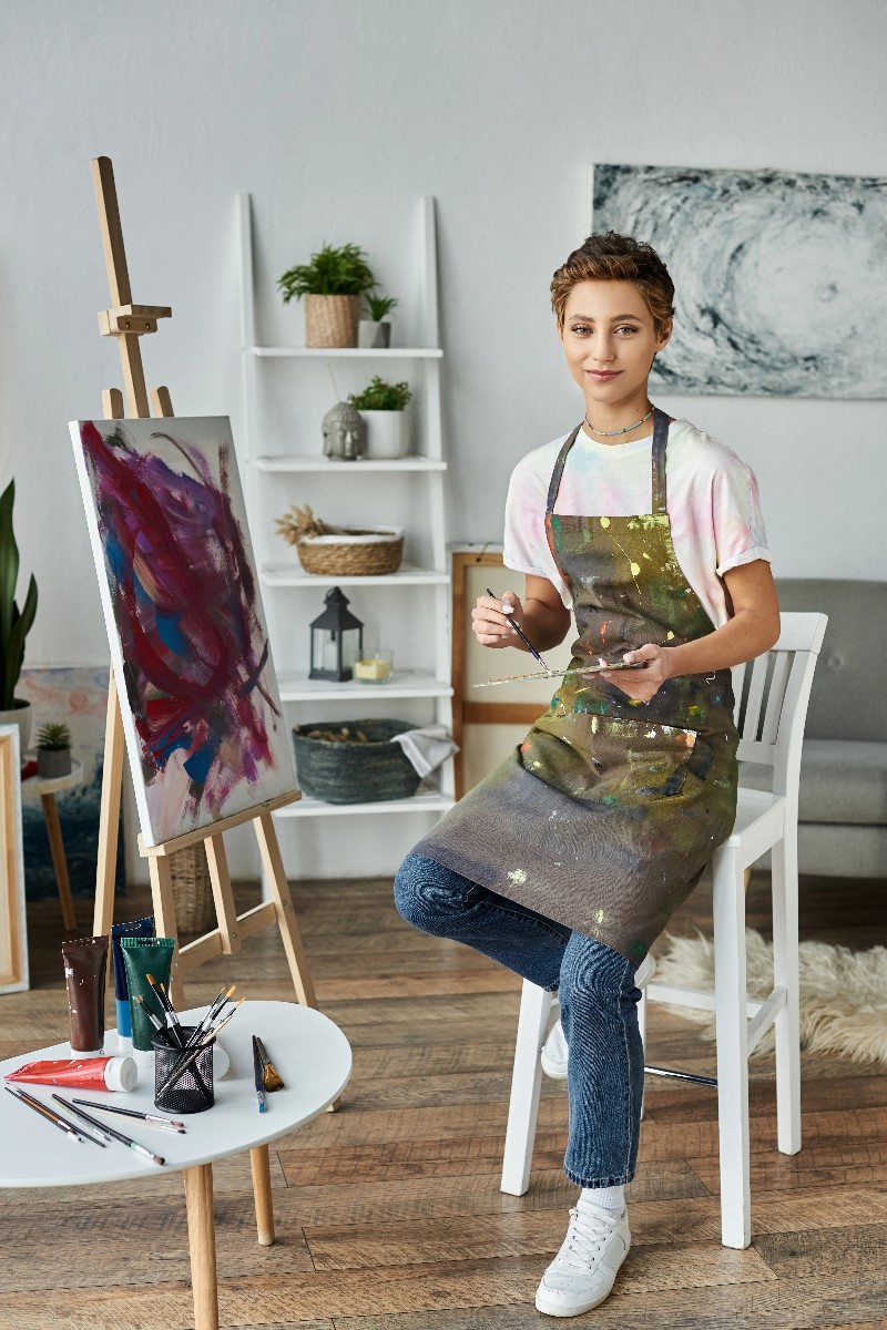 DIY wall art paint