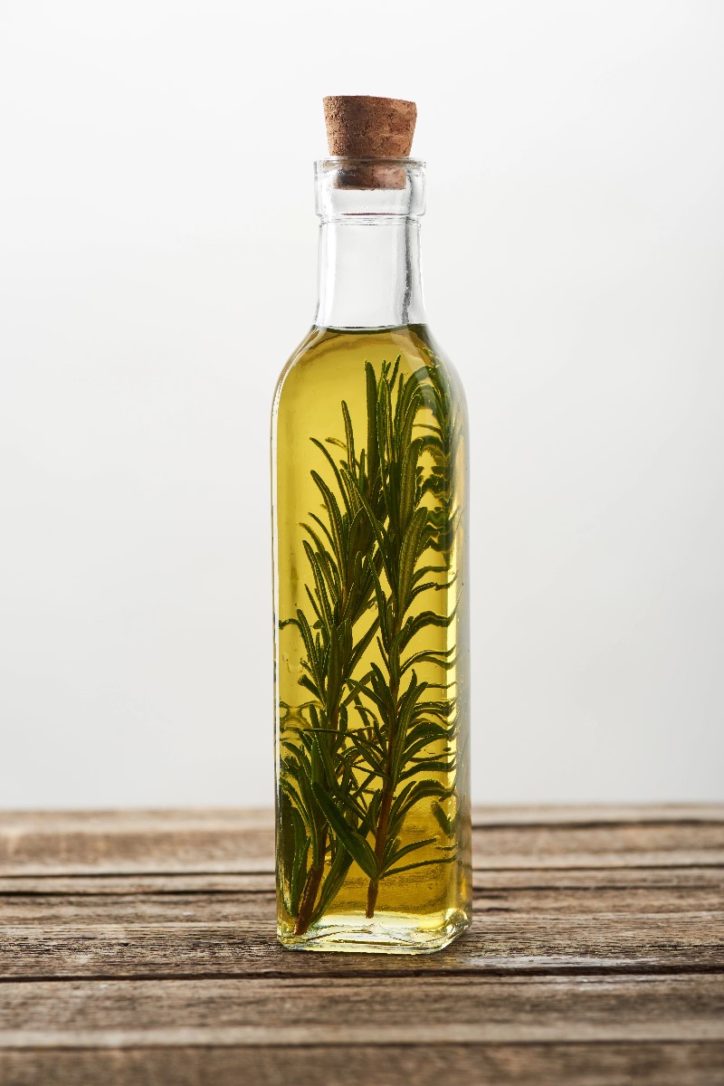 Flavored oil or herb infusion gift