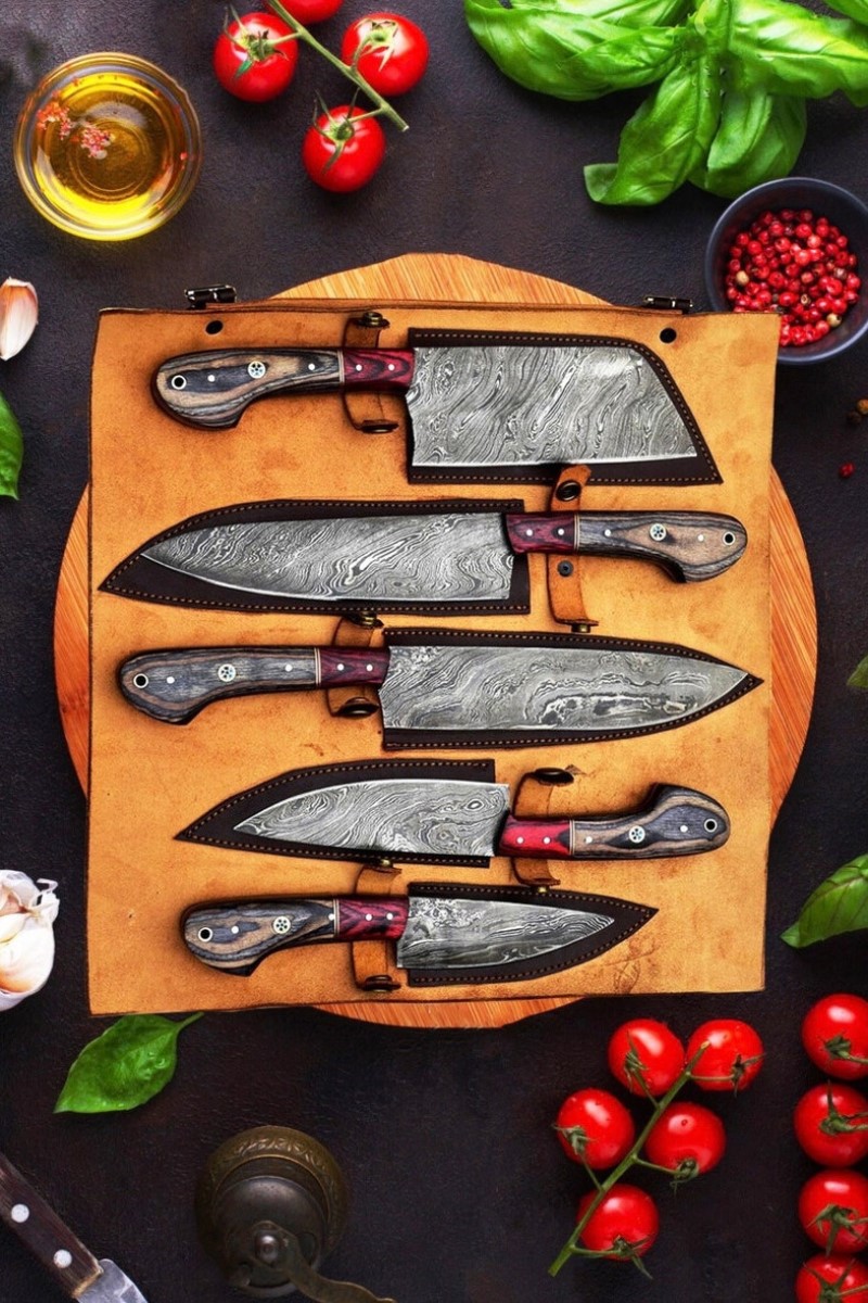 High End Knife Set or Gourmet Cookware for Two