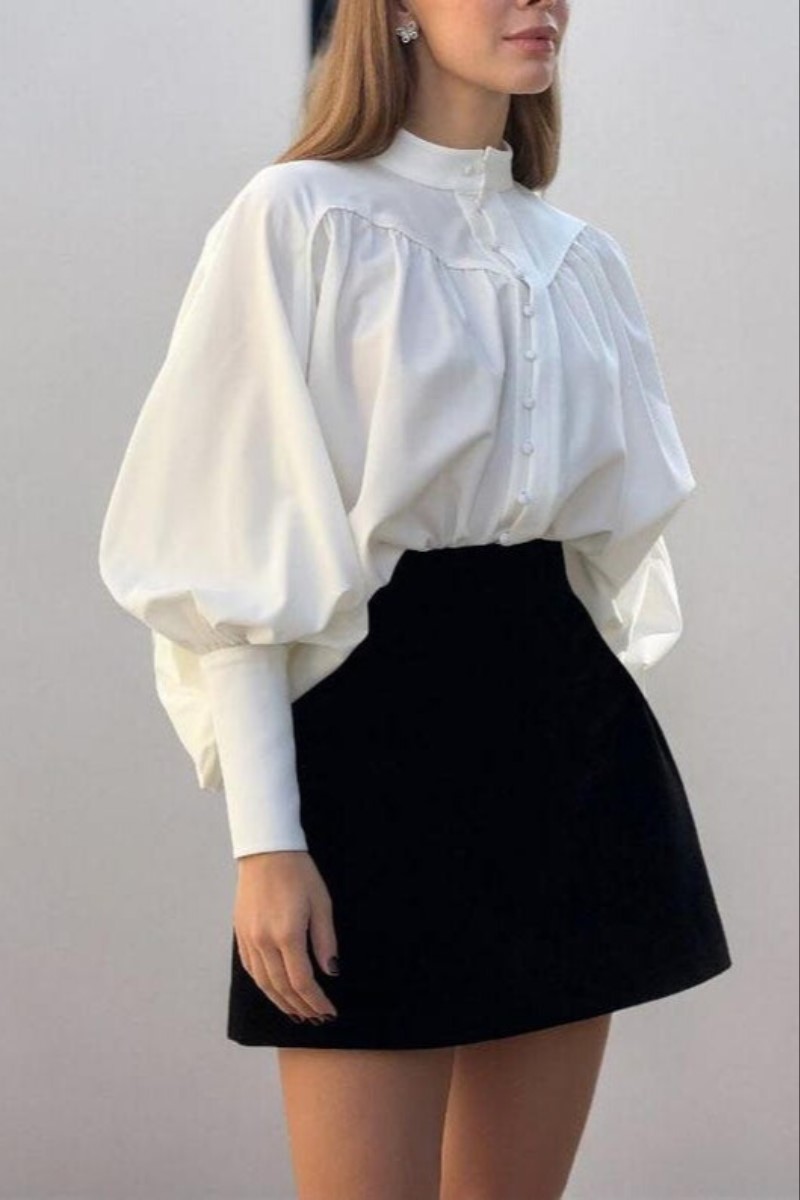 High Neck Blouse