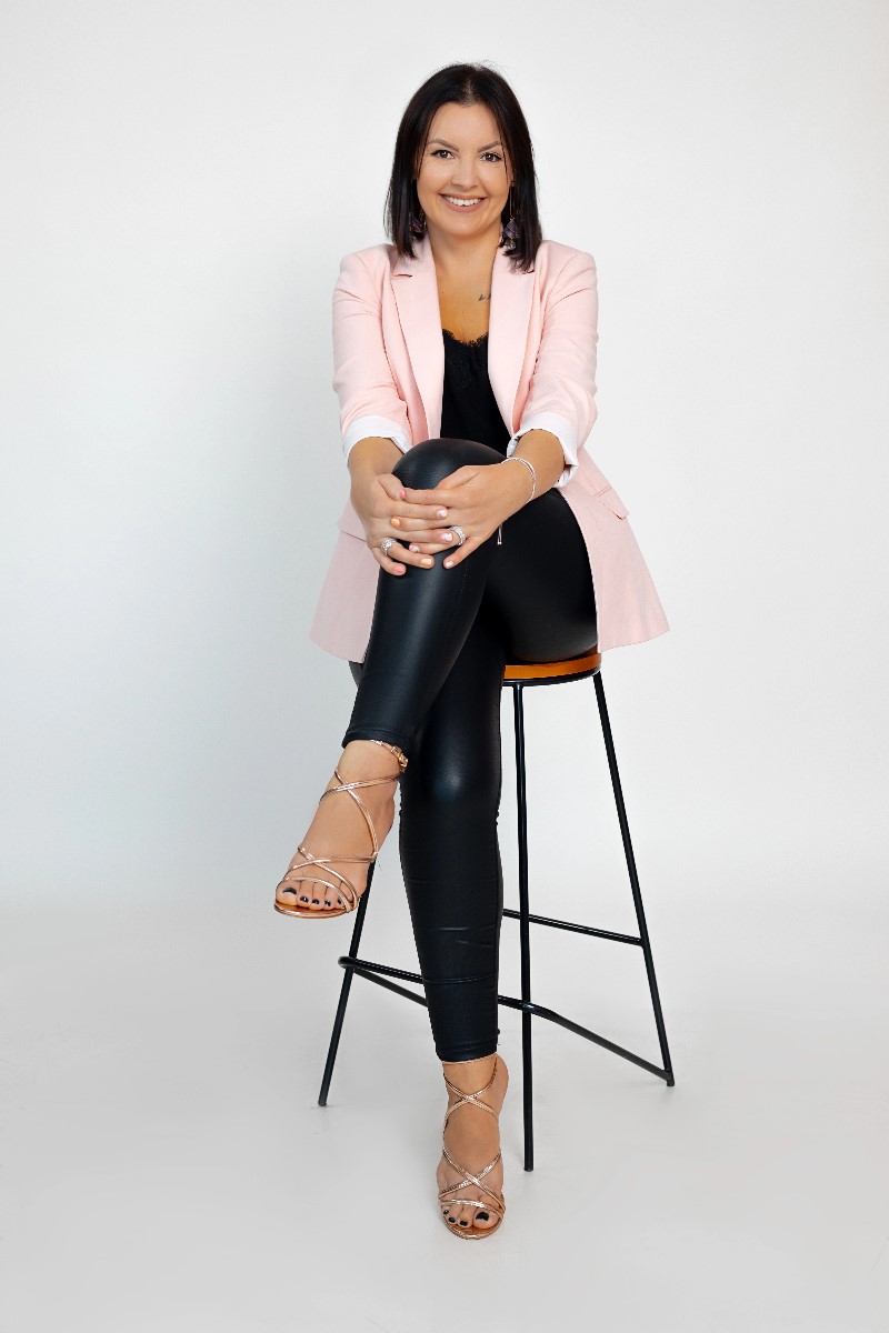 Leggings and an Oversized Blazer