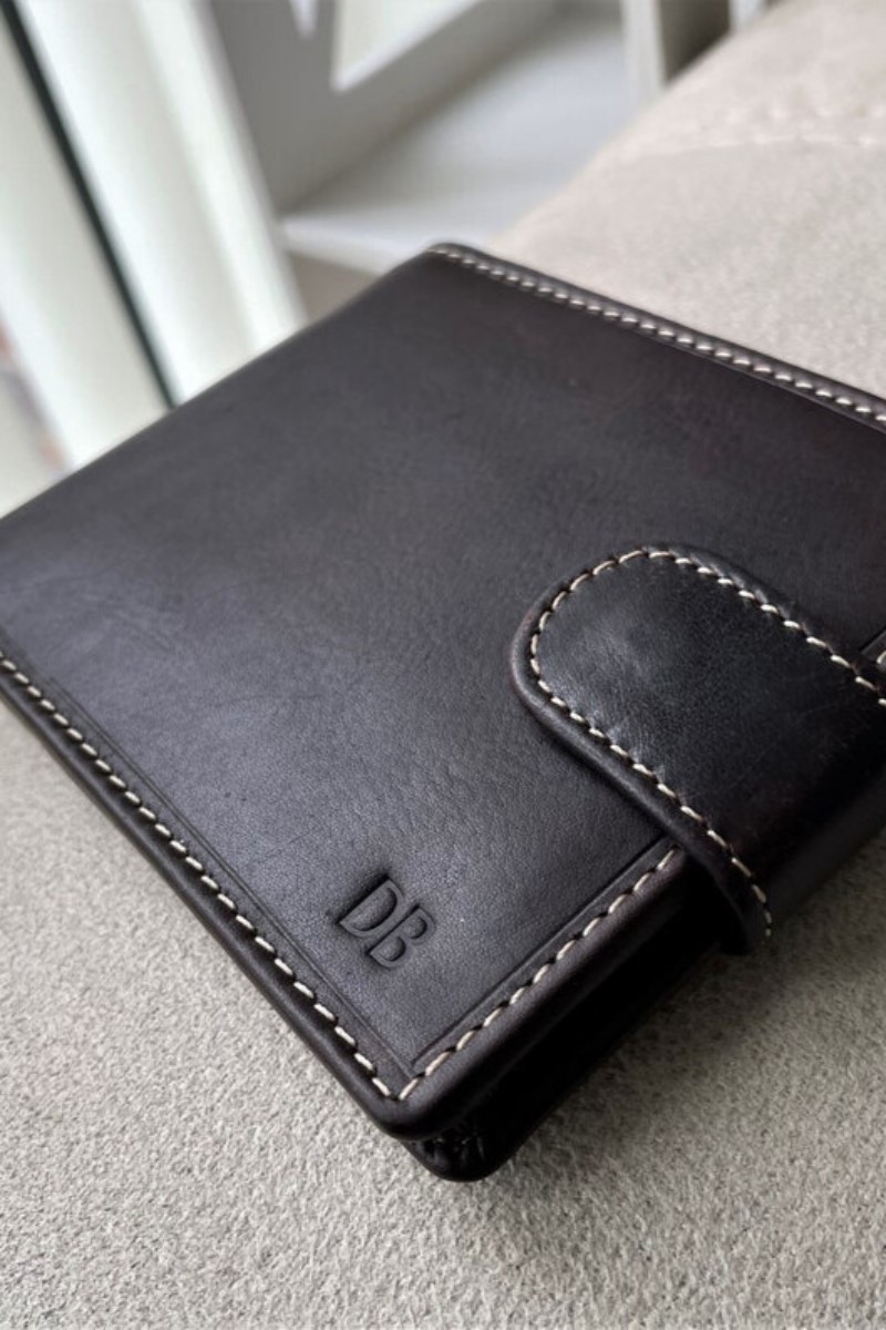 Personalized Leather Wallet